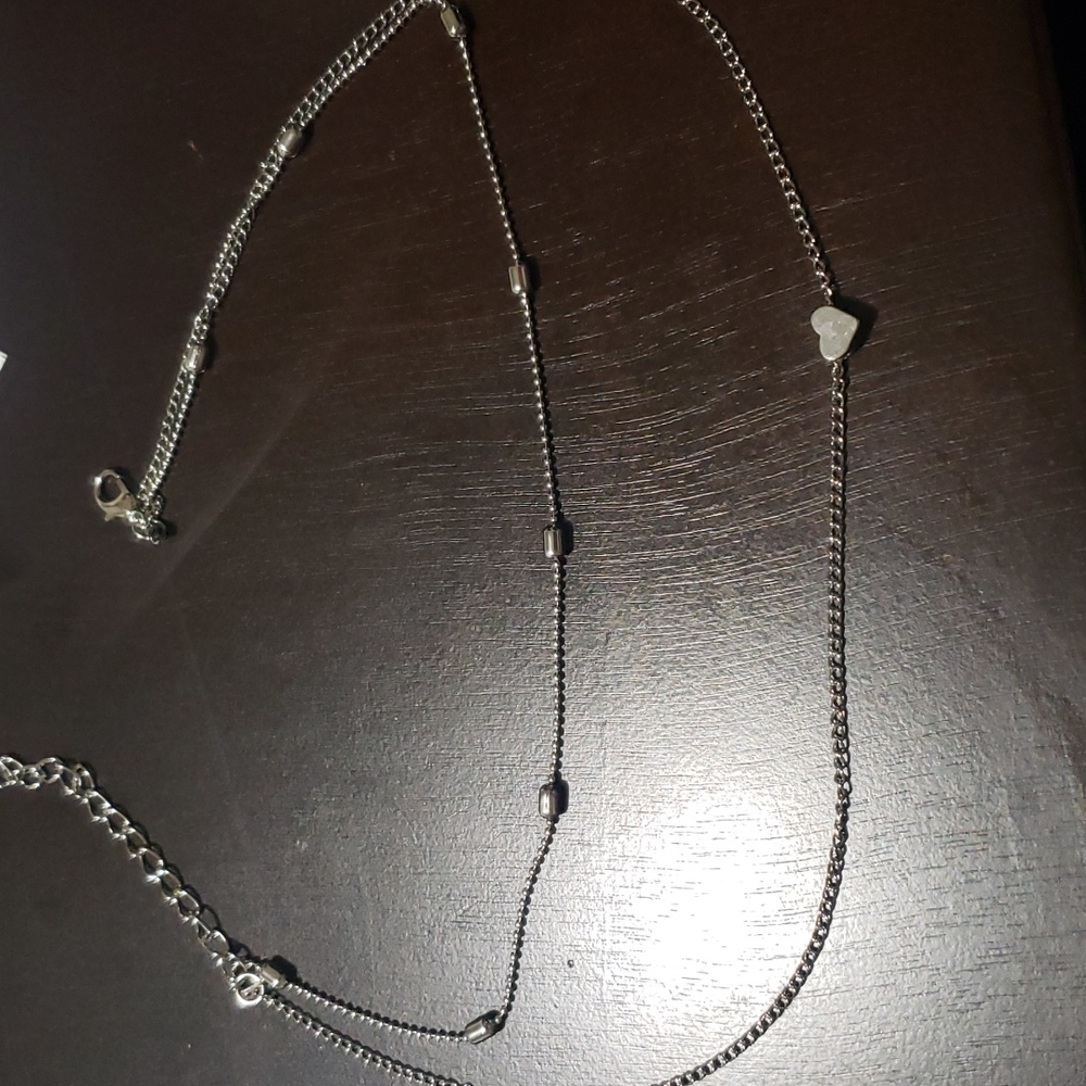 1 Left New boutique multilayer heart necklace - Picture 3 of 4